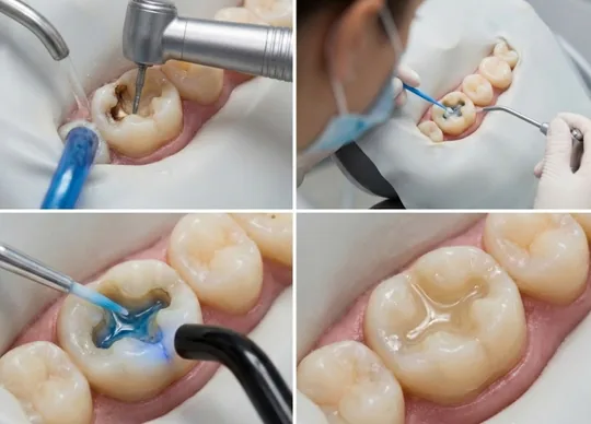 Tooth Preparation and Bonding Application